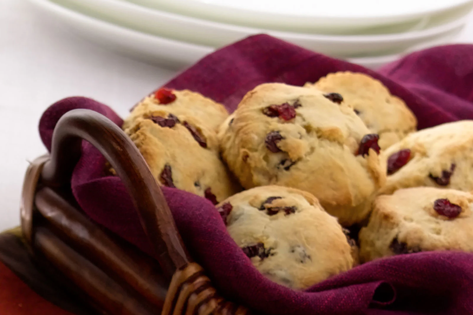 Cranberry Cornbread Scones