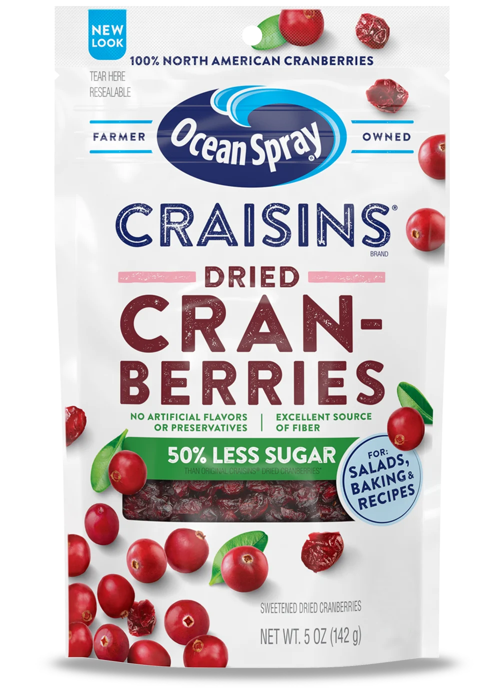 Reduced Sugar Craisins® Dried Cranberries 142g
