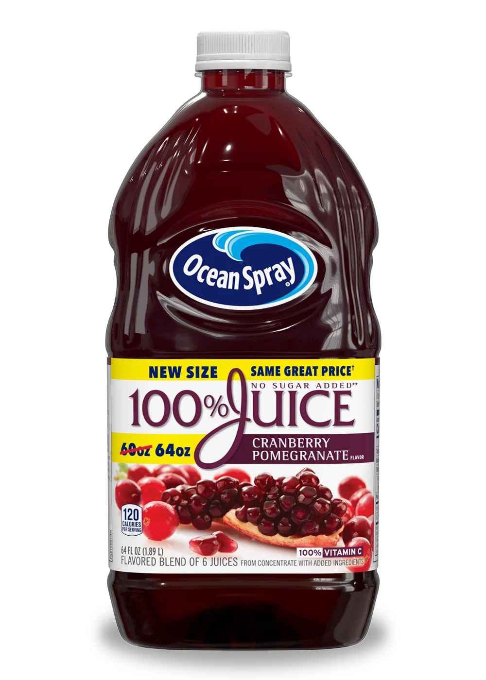 100% Juice Cranberry Pomegranate 64oz